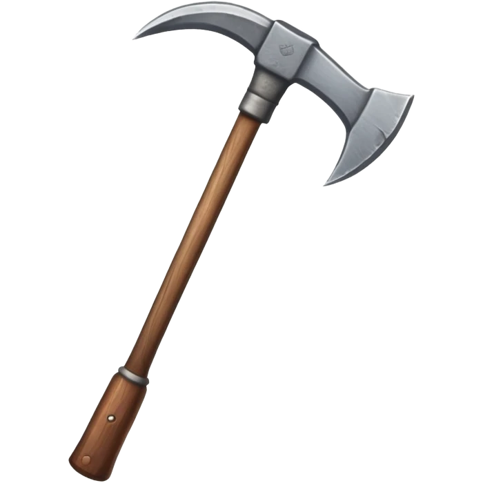 classic pickaxe emoji
