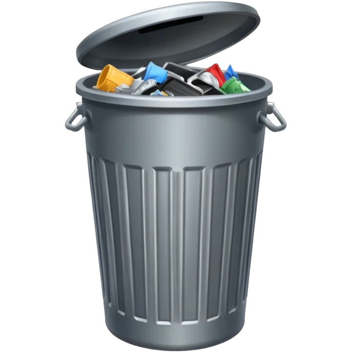 trashcan emoji