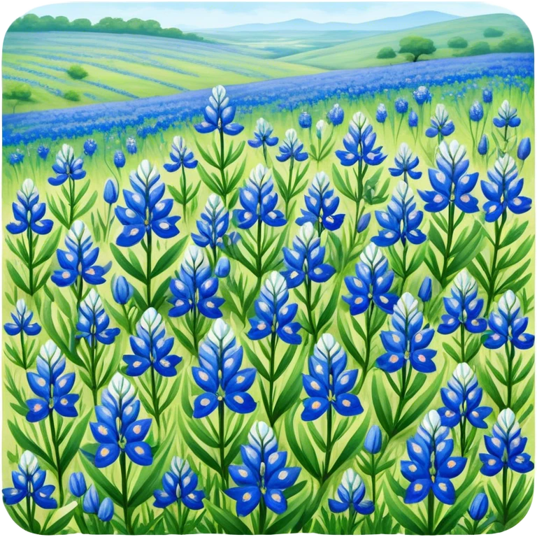 Bluebonnets emoji