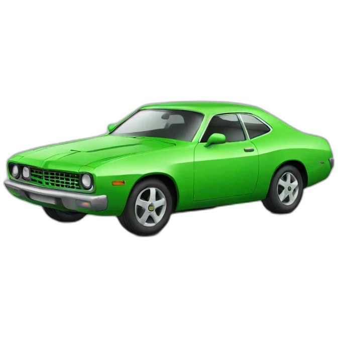 a green car emoji