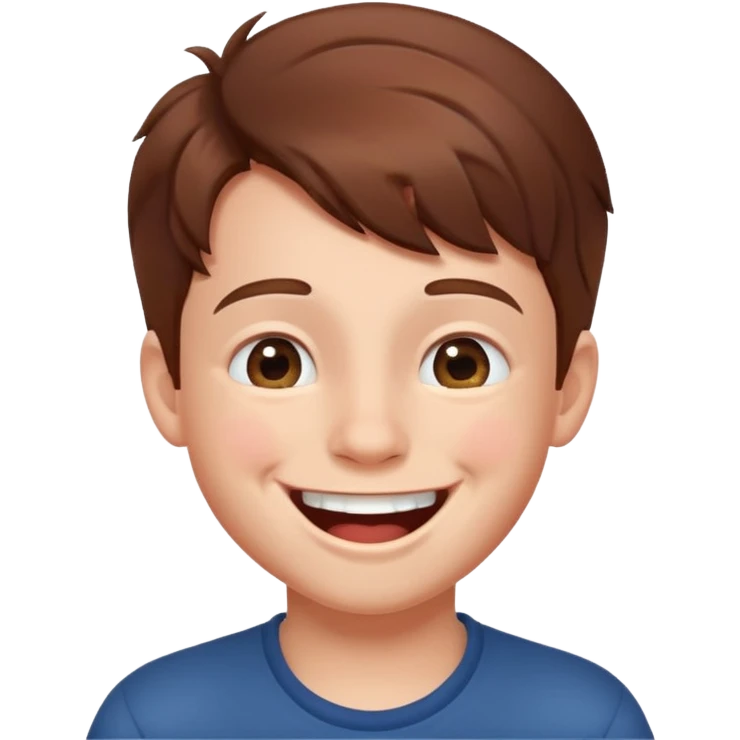 Boy laughing  emoji