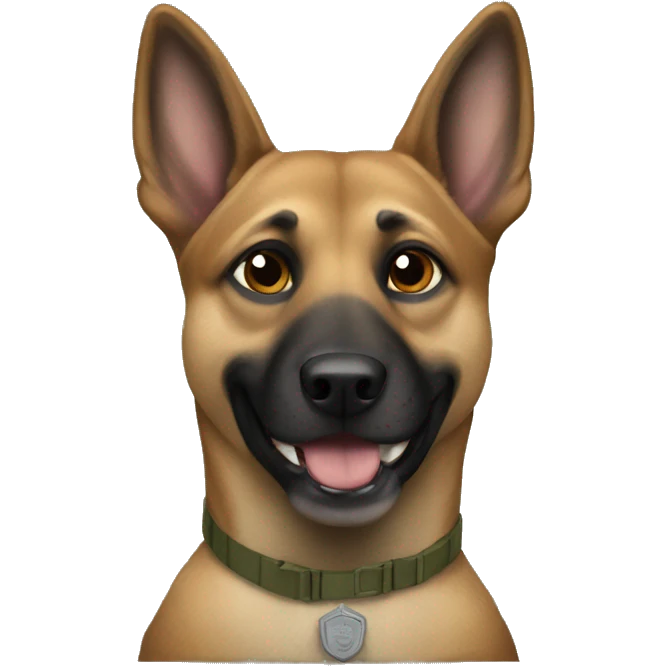 military dog emoji