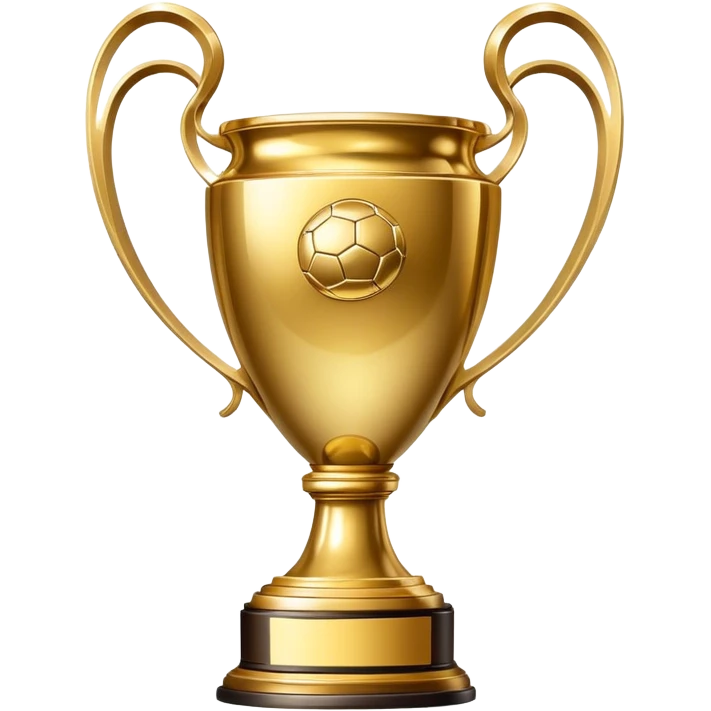 Champions league trophy  emoji