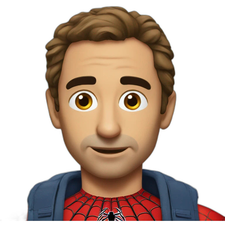 Zemmour en spider man emoji