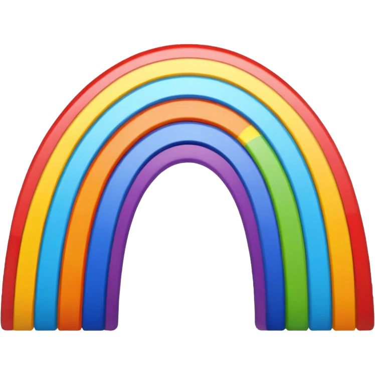 Rainbow emoji