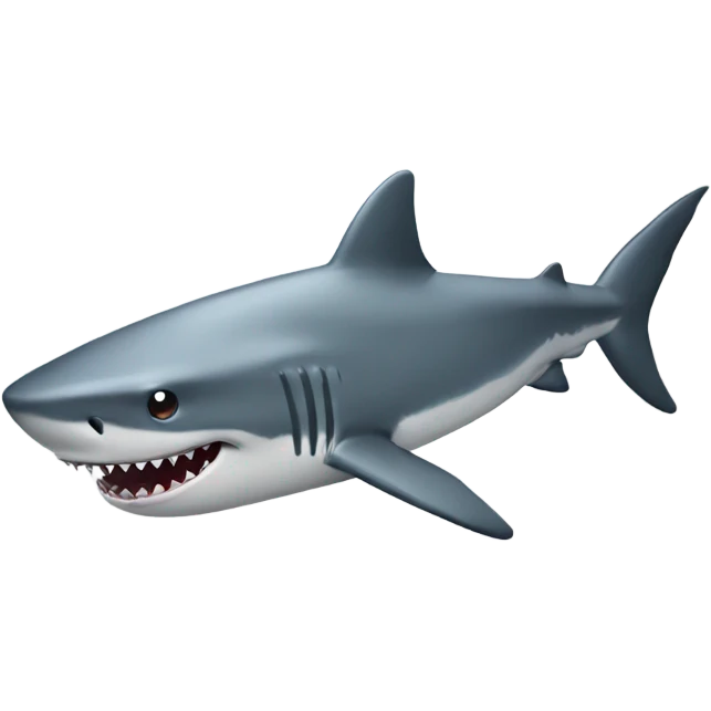 Shark pooping emoji