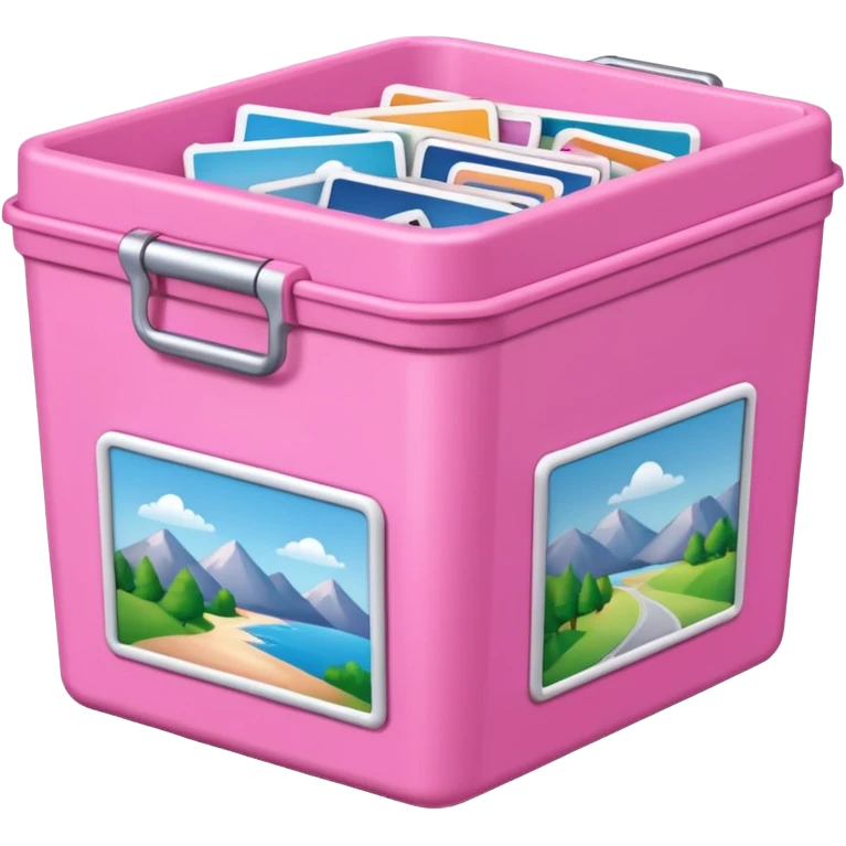 pink photo storage emoji