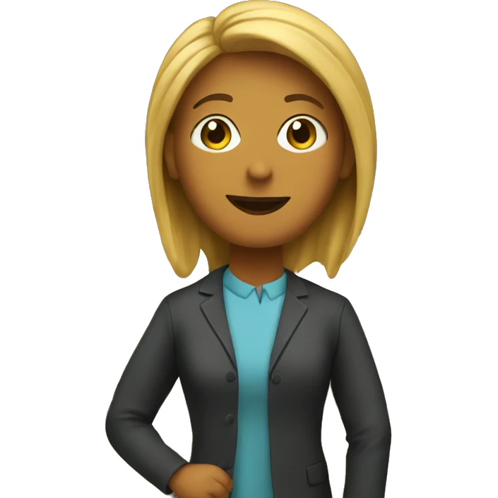 a teacher in front of a chalkboard emoji