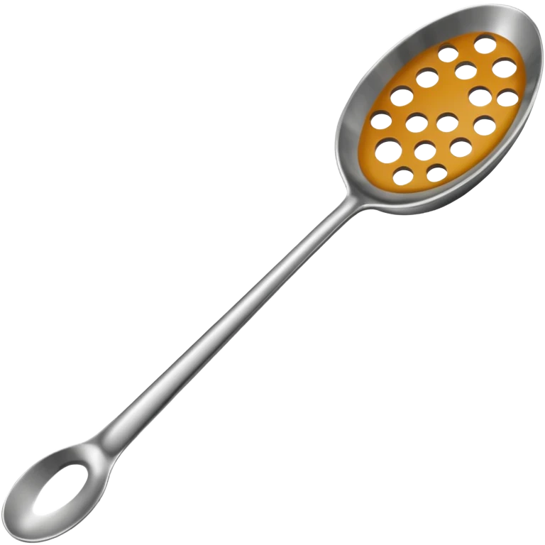 Perforated spoon emoji