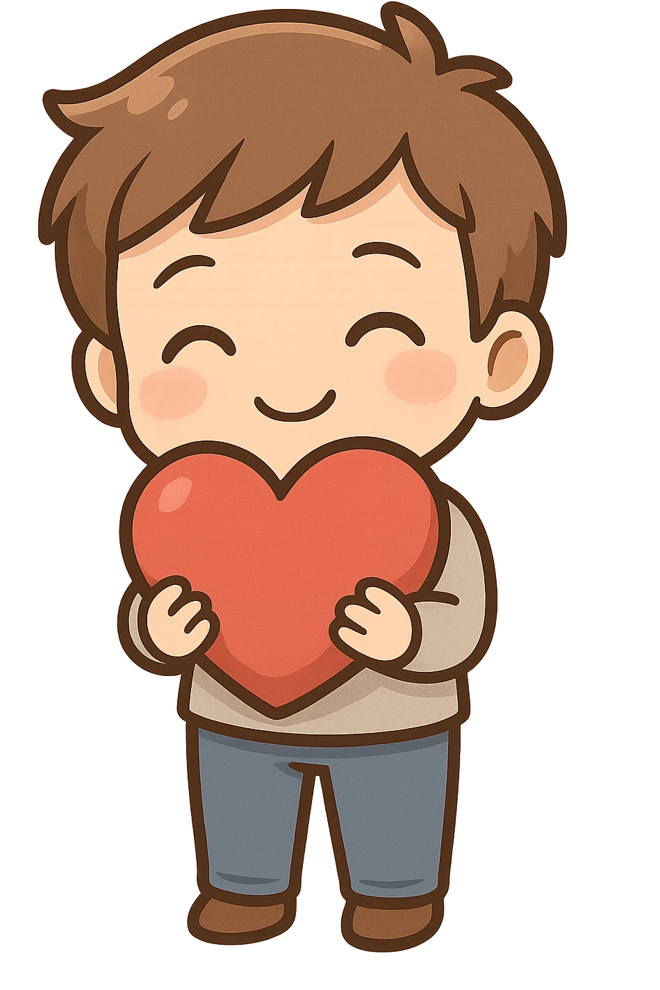 valentine, remove background emoji