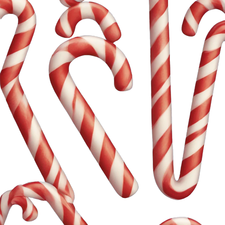 candy cane emoji