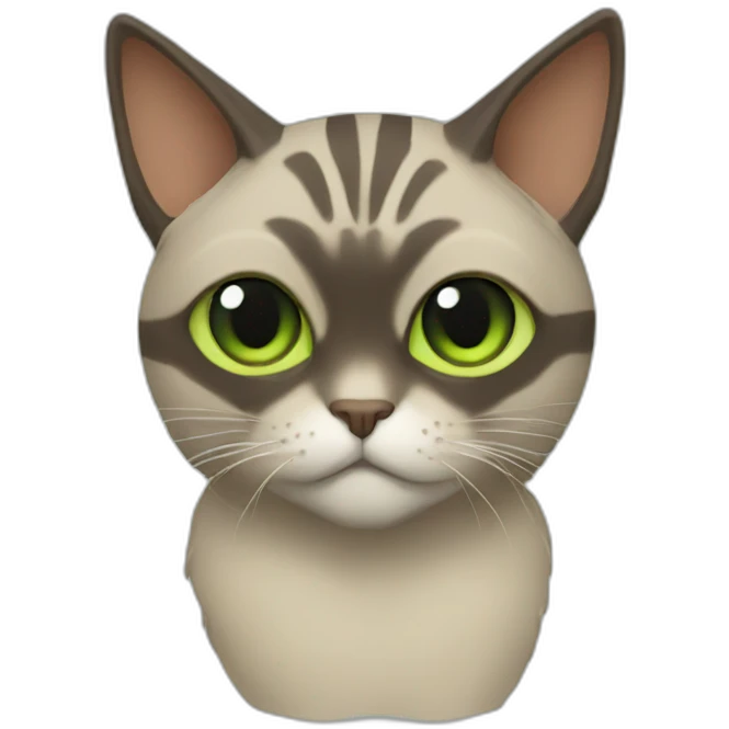 Cat yoda emoji