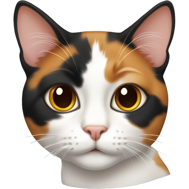 Calico cat emoji
