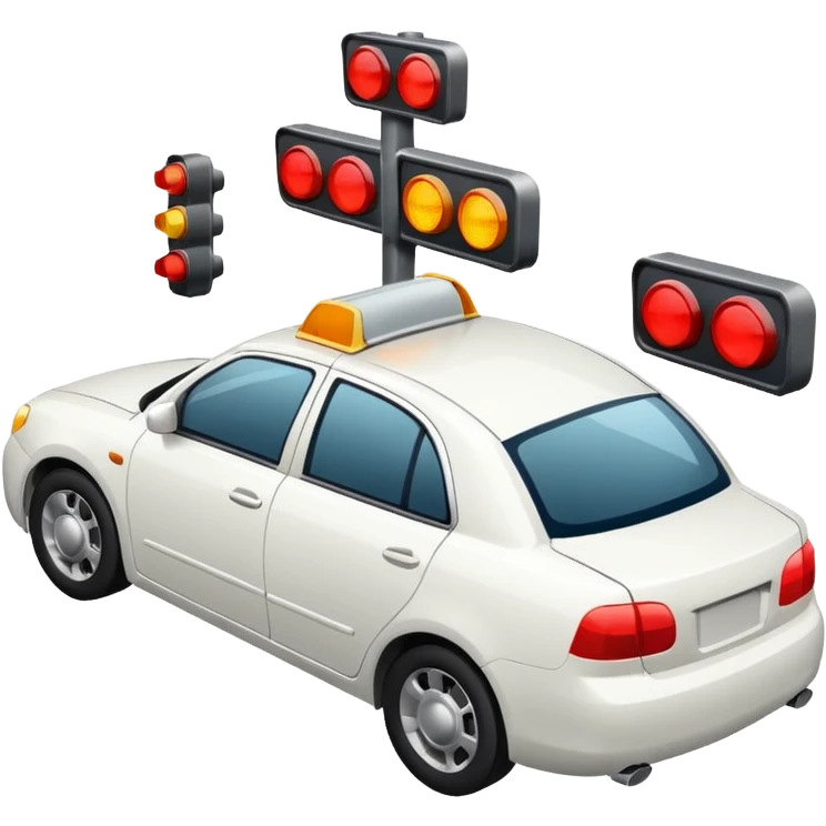 stop and go traffic emoji