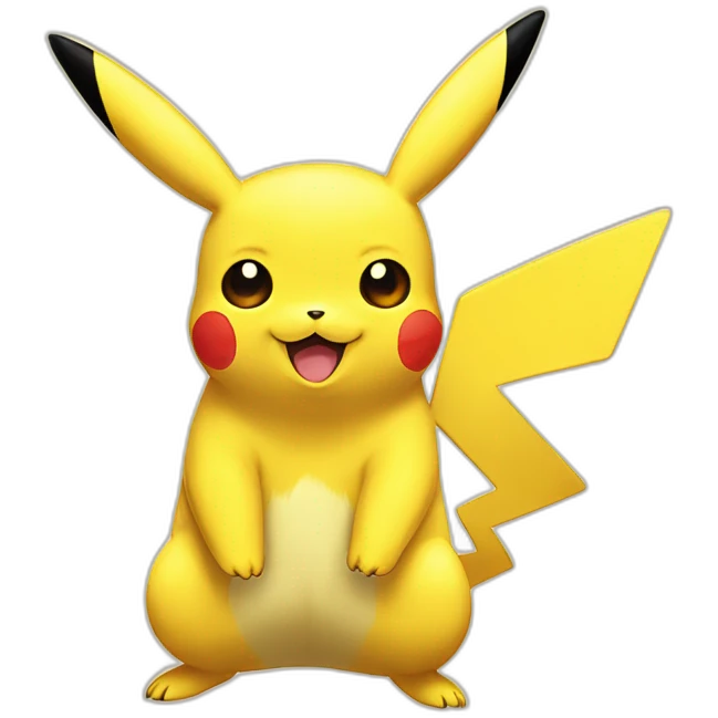 Pikachu licorne emoji