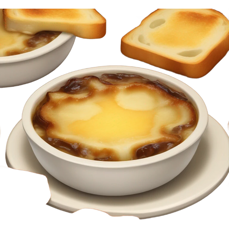 French onion soup emoji