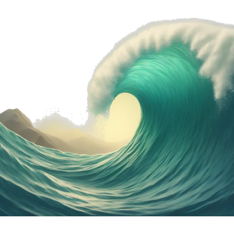 wave emoji