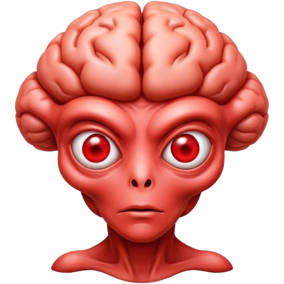 👹+👽+🧠+👁️ emoji
