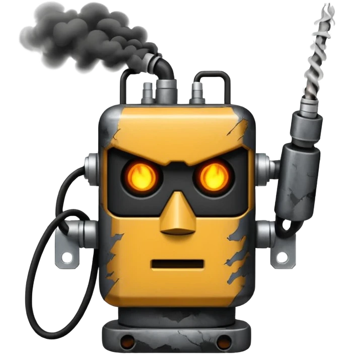 burnt-out electricaltransformer emoji