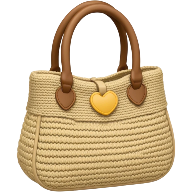 knitted bag emoji