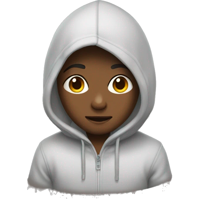 Boy with hoodie emoji