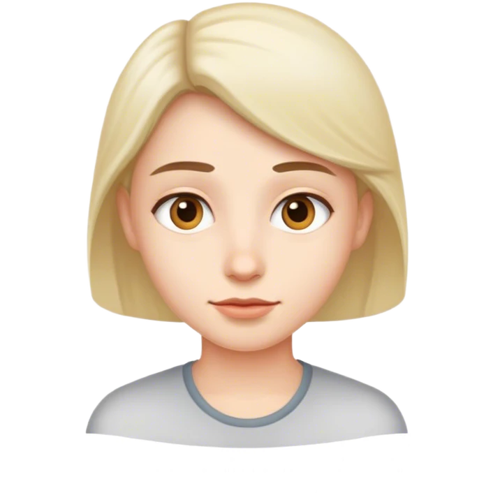 A super normal looking person  emoji