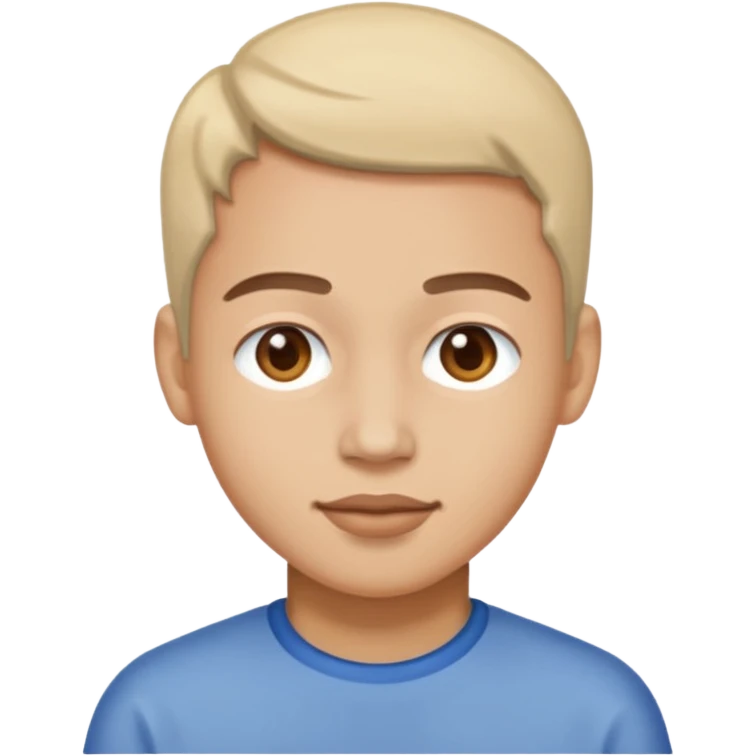 Paint style face emoji