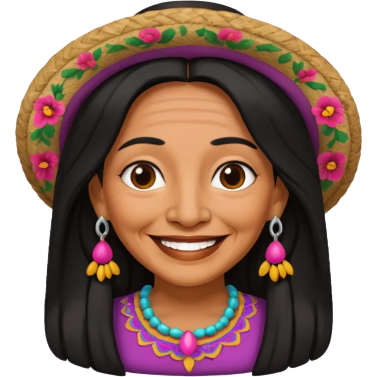 Mexican old woman emoji