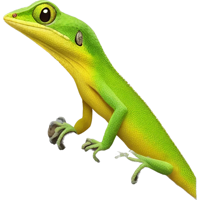 Yellow-chinned Anole emoji