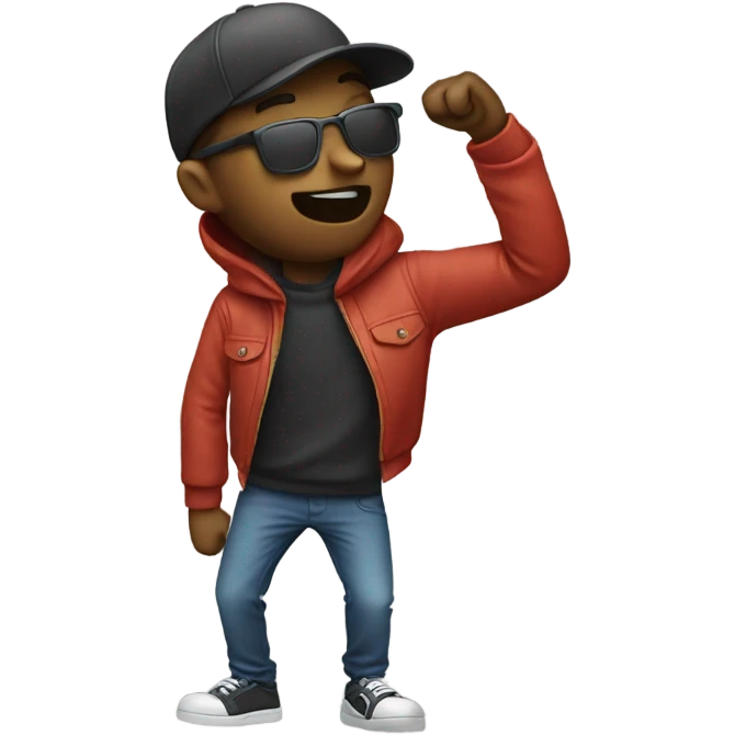 person dabbing emoji