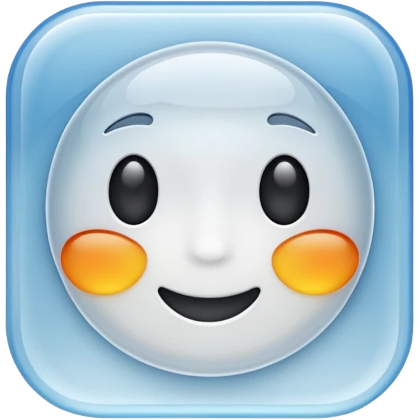 a piece of plastic material. no face emoji