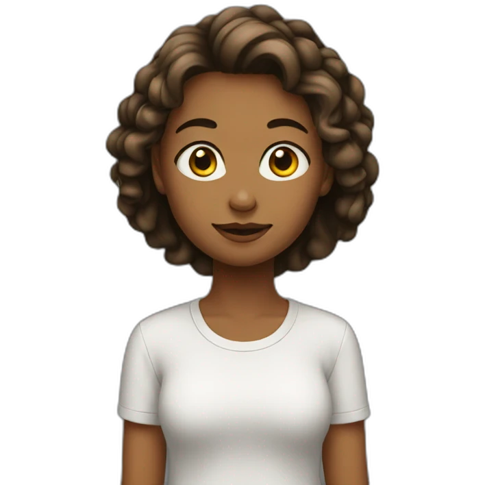 A gilr emoji