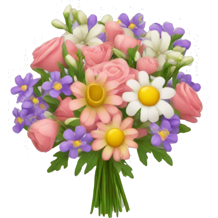 bouquet flowers  emoji