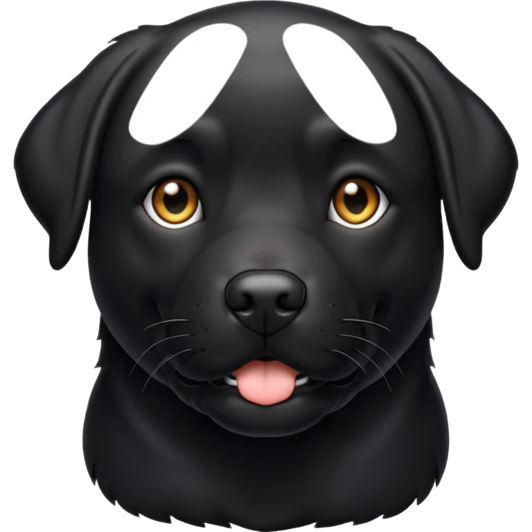 Black Labrador emoji