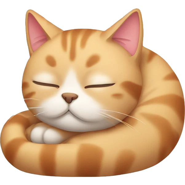 sleepy cat emoji