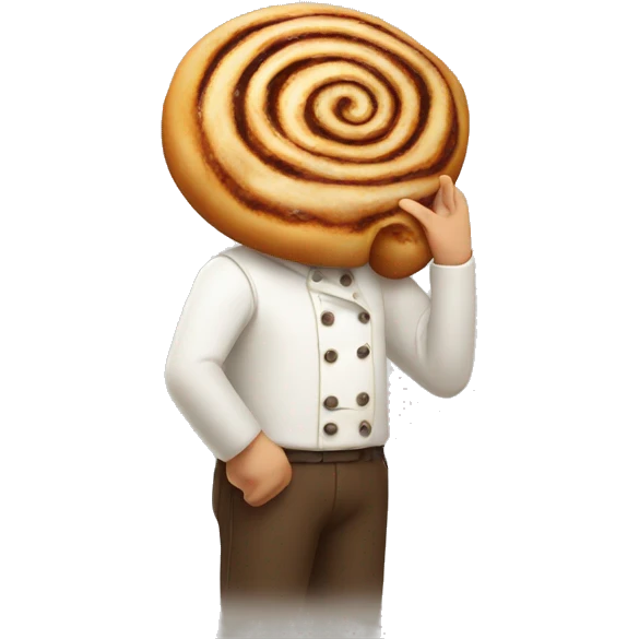Cinnamon roll emoji