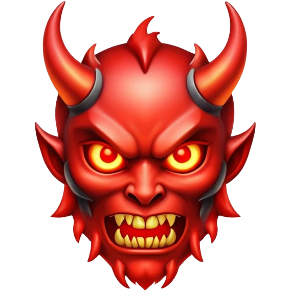 demon id badge emoji