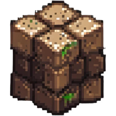 minecraft dirt block emoji