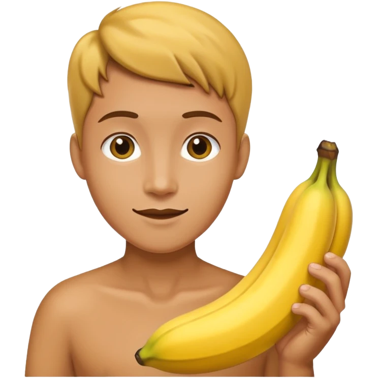 suck a banana emoji