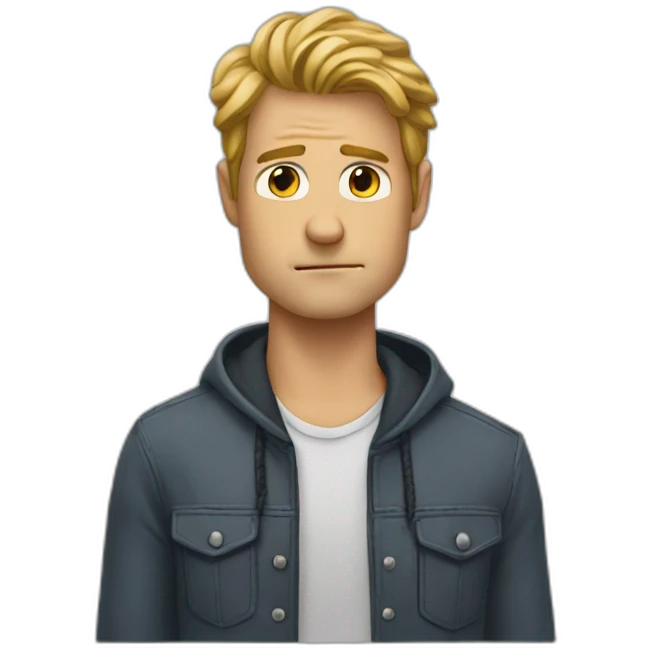 Brett hand sad emoji