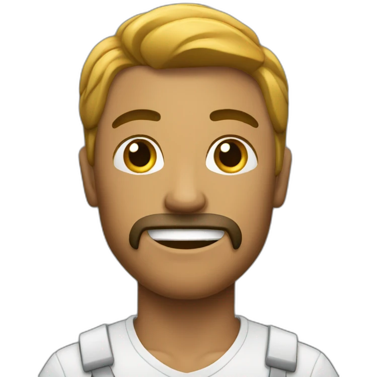 men with a macebell emoji
