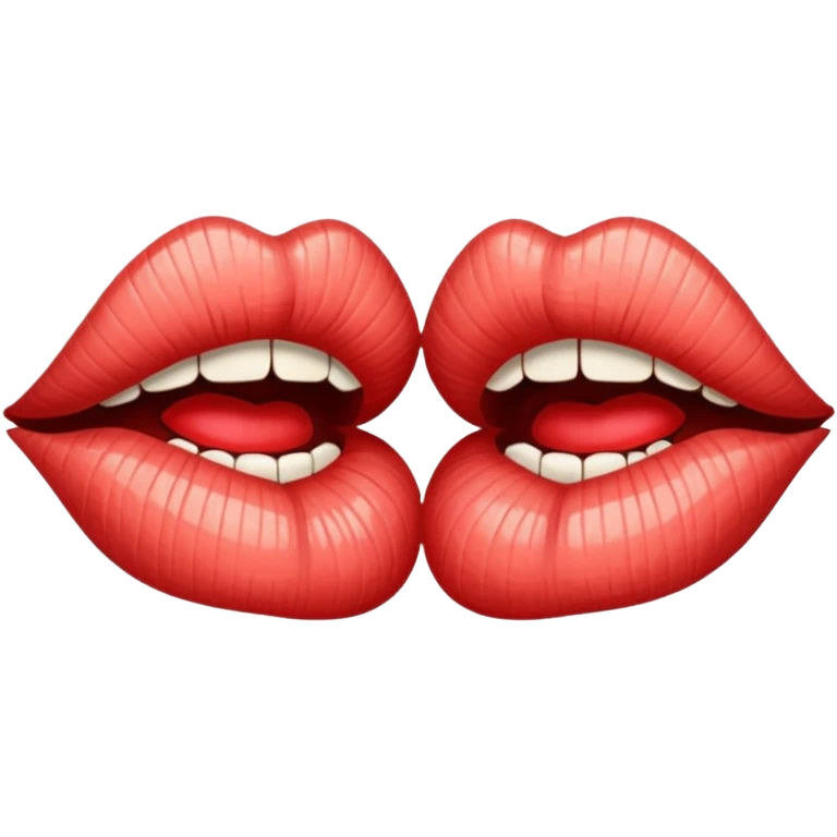Lips stitched shut  emoji