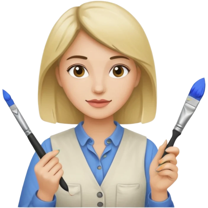 woman painter emoji