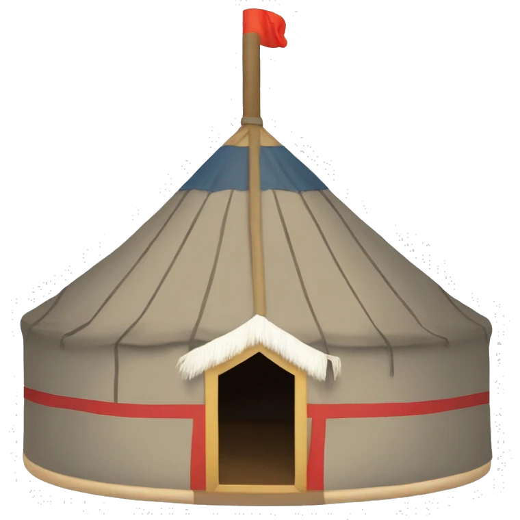 mongolian yurt  emoji