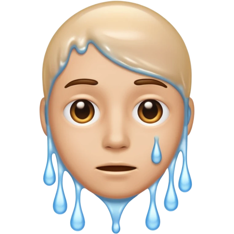 Lifelike cum leaking from penis  emoji