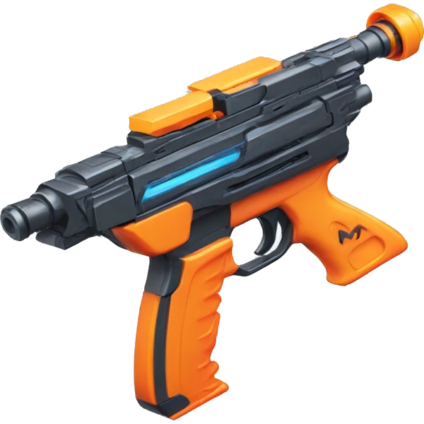 pointing nerf gun emoji