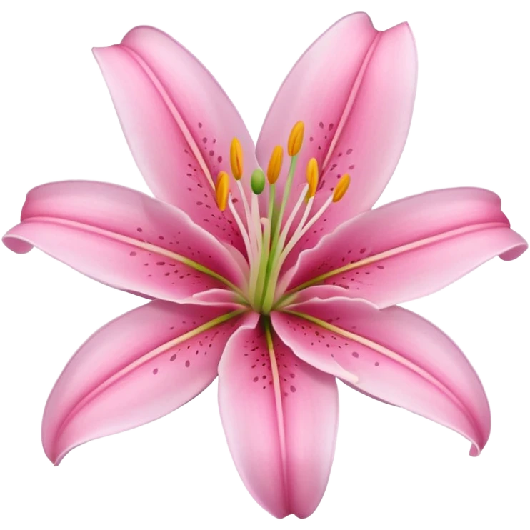 lily flower pink emoji