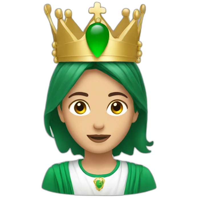 Algerie avec couronne emoji