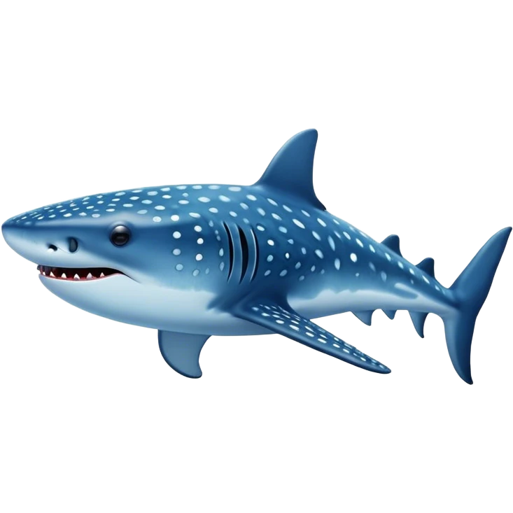 Whale shark emoji