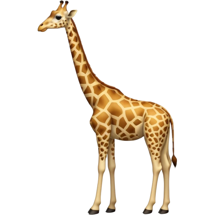 High resolution giraffe  emoji